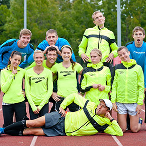 brooks running athletes